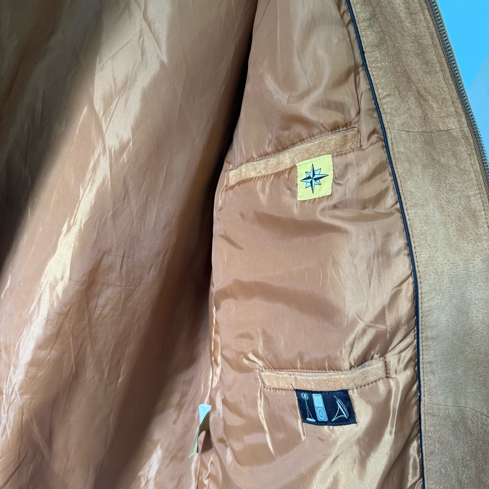 Boston Harbour Men’s Brown Suede Jacket - Picture 8 of 9